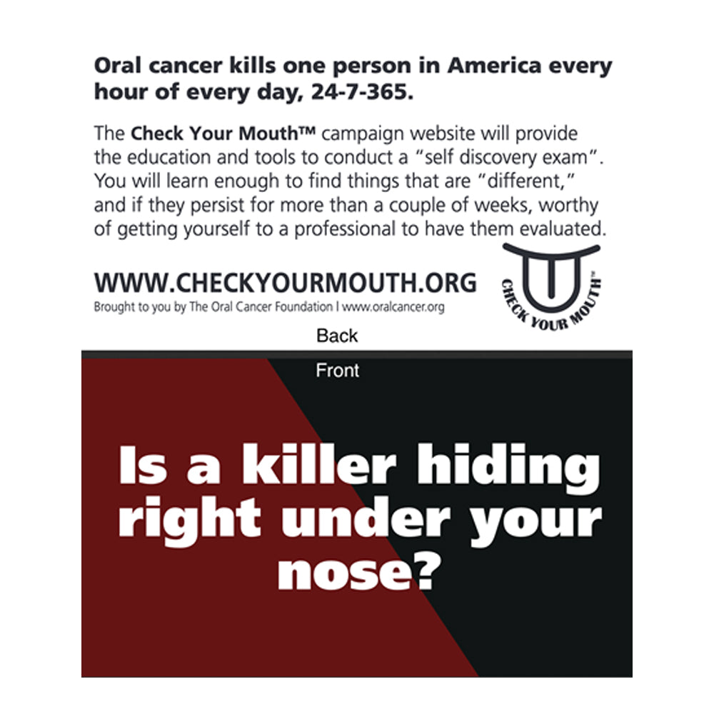 Check Your Mouth Referral Cards - 250 Pack