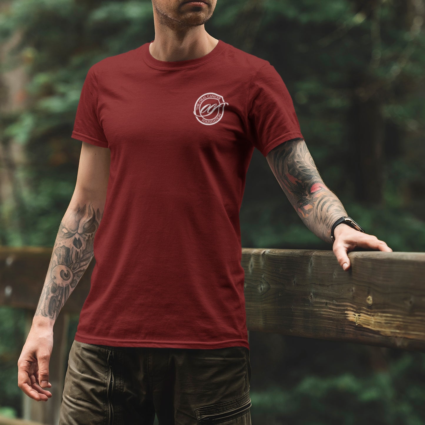 Unisex Give Oral Cancer A Voice T-Shirt