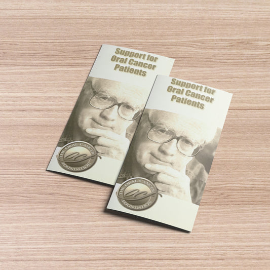 Support for Oral Cancer Patients brochure