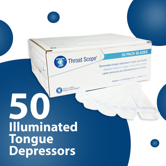 ThroatScope - Single Use Depressors Box of 50